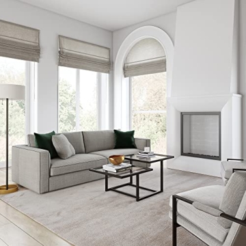 Modern Blackened Bronze Coffee Table by Henn&Hart