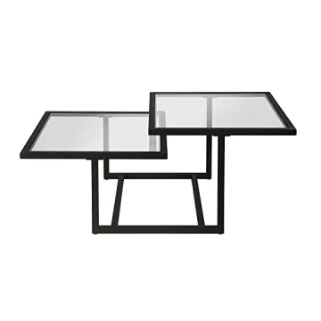 Modern Blackened Bronze Coffee Table by Henn&Hart