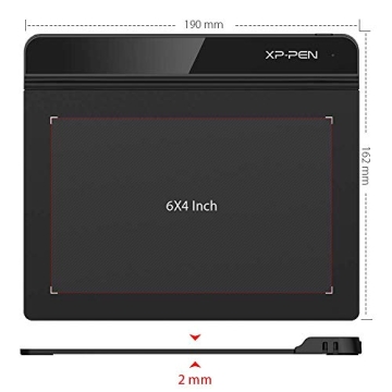 XPPen StarG640 Digital Drawing Tablet for Artists