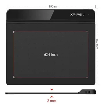 XPPen StarG640 Digital Drawing Tablet for Artists