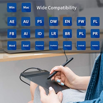 XPPen StarG640 Digital Drawing Tablet for Artists