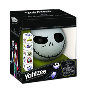 Disney Yahtzee Nightmare Before Christmas Dice Game