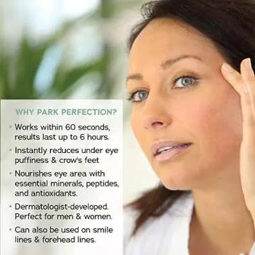 Park Perfection Instant Eye Lift - Eye Cream to Visibly Reduce Fines Lines, Crow's Feet, Puffiness, and Dark Circles Instantly and Over Time (0.5 FL. OZ.).