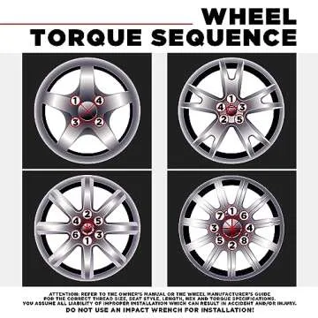 White Knight M12x1.50 Solid Piece Bulge Acorn Lug Nuts (NO Cap) for Select Aftermarket & Factory Wheels, EZ to Install, Durable Carbon Steel, Stylish Triple Layer Chrome Finish - 1907S-20AM (20 Pack)