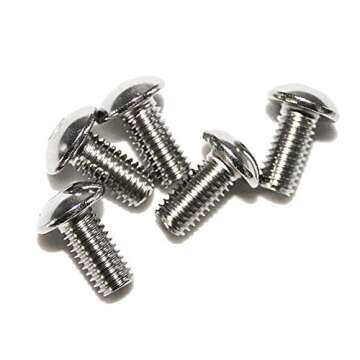 M5-0.8 x 8 mm Button Head Socket Cap Screws, 100 Pack by Fullerkreg