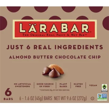 Gluten Free Vegan Larabar Almond Butter Bars 6ct