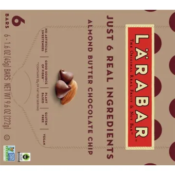 Gluten Free Vegan Larabar Almond Butter Bars 6ct