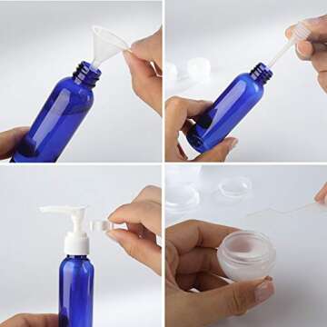 YICTEK Travel Bottles Kit for Toiletries - TSA Approved