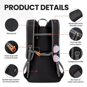 Venture Pal 40L Packable Travel Backpack for Adventures