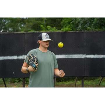 Marv Balls - Velo Set (Soft Shell Plyo Baseball) Original Plyo with Seams Velocity Development Set - 6 Weighted Baseballs