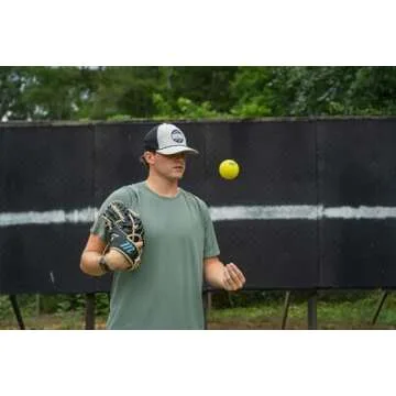 Marv Balls - Velo Set (Soft Shell Plyo Baseball) Original Plyo with Seams Velocity Development Set - 6 Weighted Baseballs