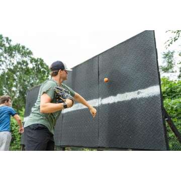 Marv Balls - Velo Set (Soft Shell Plyo Baseball) Original Plyo with Seams Velocity Development Set - 6 Weighted Baseballs