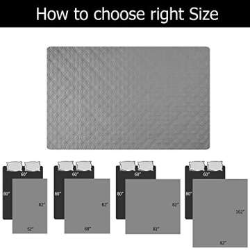 Ameritex Reversible Waterproof Dog Bed Cover for Pets