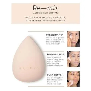 HALEYS Vegan Complexion Sponge for Flawless Makeup