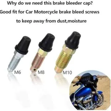 Universal Brake Bleeder Hose with One Way Check Valve