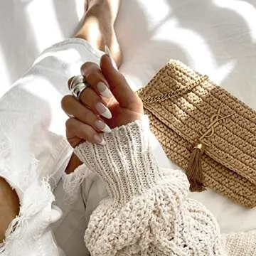 Me&Hz Sterling Silver Chunky Rings Dome Statement Rings for Women Men Silver Plated Band Ring Minimalist Boho Thumb Mid Point Finger Thick Ring Size 8