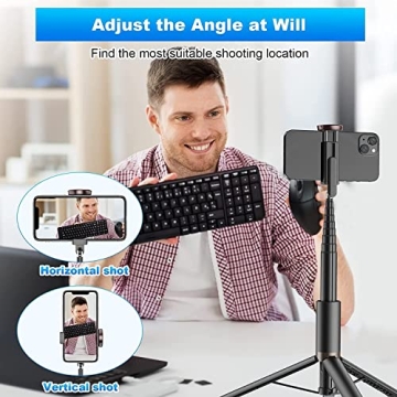 60-Inch Lightweight Selfie Stick Tripod by TONEOF