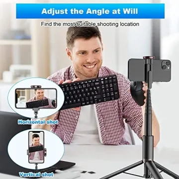 60-Inch Lightweight Selfie Stick Tripod by TONEOF