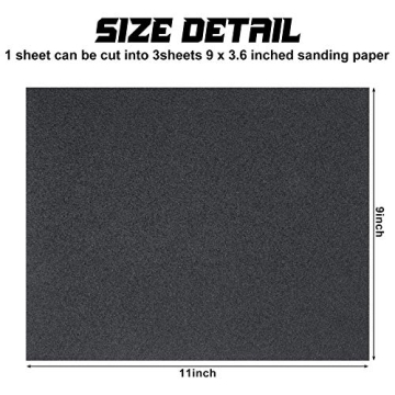 56-Sheet Wet Dry Sandpaper Set for All Your Needs