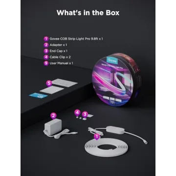 Govee COB LED Strip Light Pro - Smart Color Changing Lights