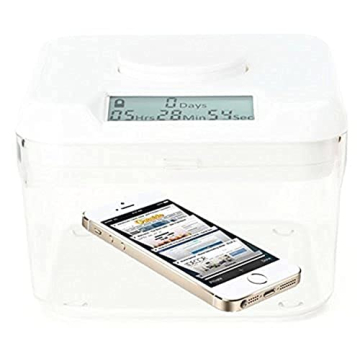 Kitchen Safe Time Locking Container, Cell Phone Jail, Medication Lock Box, Break Bad Habits, Quit Sm...