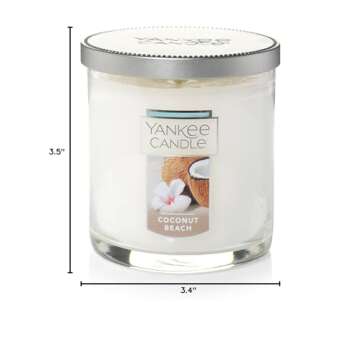 Yankee Candle Coconut Beach Candle for Longer Burn Time