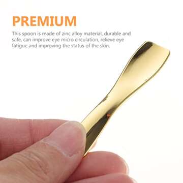 3pcs Makeup Alloy Face Spoon Set for Beauty Care