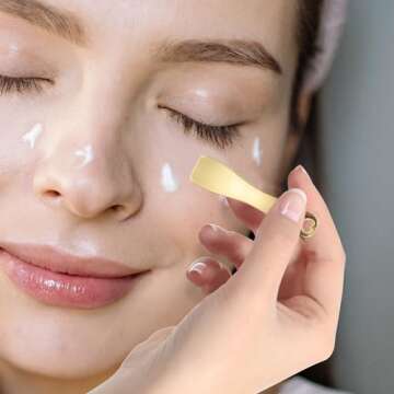 3pcs Makeup Alloy Face Spoon Set for Beauty Care