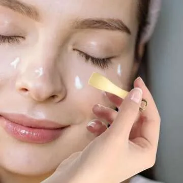 3pcs Makeup Alloy Face Spoon Set for Beauty Care