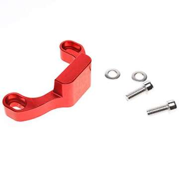 imUfer New Manual Shifter Stop-Red Anodized for Subaru 2015 WRX/10-14 Legacy/Outback/14+ Forester