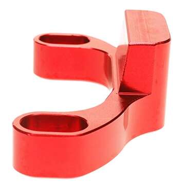 imUfer New Manual Shifter Stop-Red Anodized for Subaru 2015 WRX/10-14 Legacy/Outback/14+ Forester