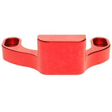 imUfer New Manual Shifter Stop-Red Anodized for Subaru 2015 WRX/10-14 Legacy/Outback/14+ Forester