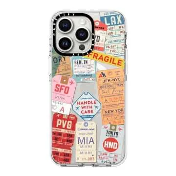 Durable CASETiFY Clear Case for iPhone 15 Pro Max