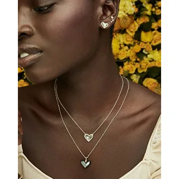 Kendra Scott Adjustable Heart Necklace for Women