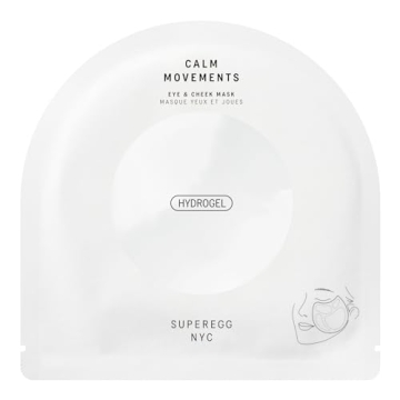 Hydrating SUPEREGG Calm Movements Eye & Cheek Mask