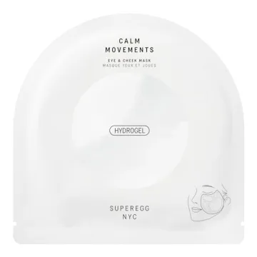 Hydrating SUPEREGG Calm Movements Eye & Cheek Mask