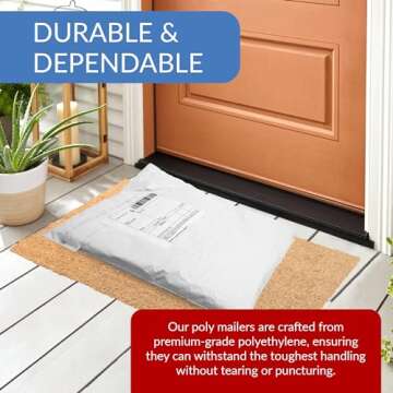Reli. Poly Mailers 12x15.5 - 500 Durable Shipping Bags