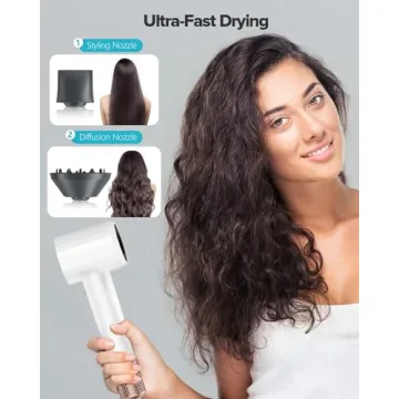 Fentgo High-Speed Hair Dryer Fast Drying Lightweight Quiet