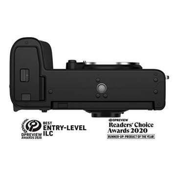 Fujifilm X-S10 Mirrorless Camera Body- Black, X-S10 Body- Black (Renewed)