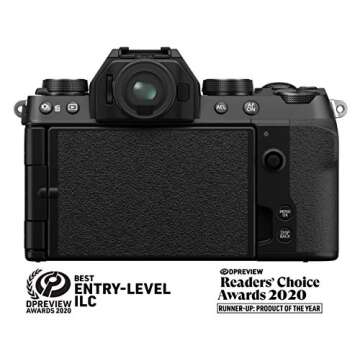 Fujifilm X-S10 Mirrorless Camera Body- Black, X-S10 Body- Black (Renewed)
