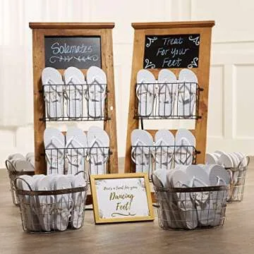 Orca Wedding Guest Flip Flops 52 Pack - Comfortable Sandals