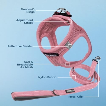 Voyager Step-in Air Dog Harness & Leash Combo