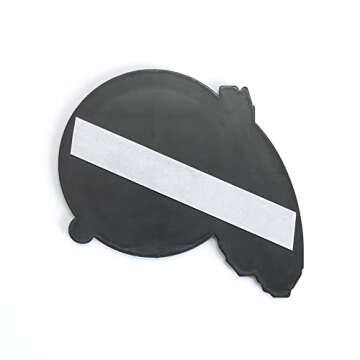 Rico Industries NFL Pittsburgh Steelers Chrome Finished Auto Emblem 3D Sticker, Silver