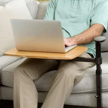 Stander Omni Tray Table - Adjustable & Mobile Laptop Desk