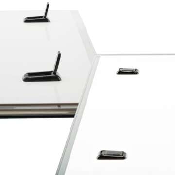 Acurit Artist Tracing Light Tablet - 8-5/8 x 11-7/8" - Art Drawing Tablets A4 - White/Black