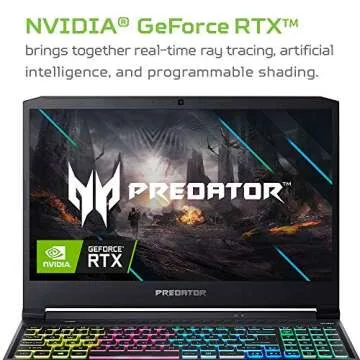 Acer Predator Helios 300 Gaming Laptop - RTX 2060, i7, 144Hz