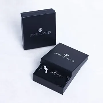 Elegant JEWELEXCESS Sterling Silver Link Friendship Ring