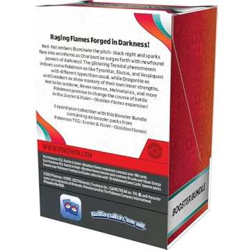 Pokemon Scarlet & Violet 3 Obsidian Flames Booster Bundle