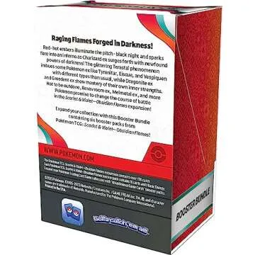 Pokemon Scarlet & Violet 3 Obsidian Flames Booster Bundle