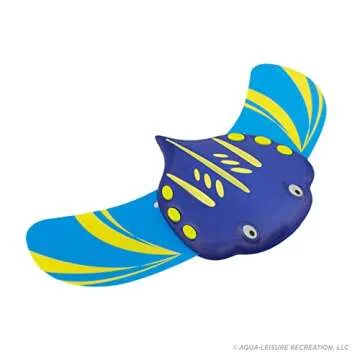 Aqua Stingray Underwater Glider, Swimming Pool Toy, Self-Propelled, Adjustable Fins, Travels up to 60 Feet, Dive and Retrieve Pool Toy